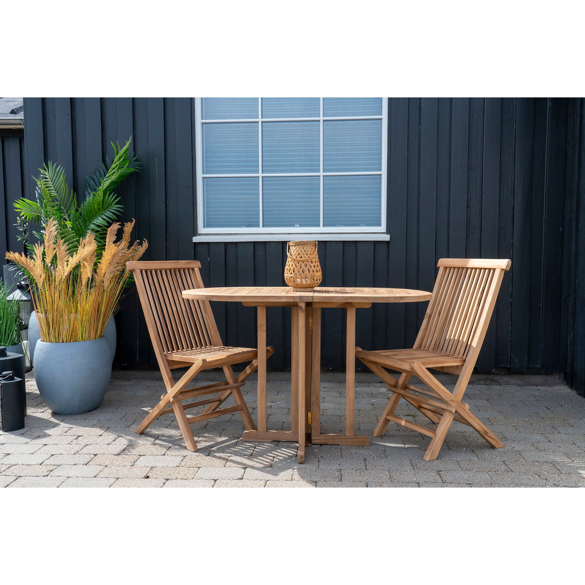 Huelva Klapptisch – Teak, 120×60 cm, natur
